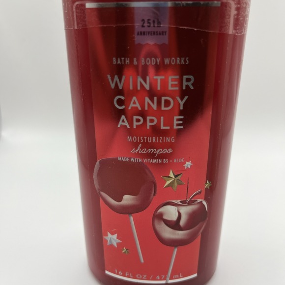 Bath & Body Works Winter Candy Apple‎ Shampoo & Conditioner Hair Set 16 oz Each - Picture 3 of 4